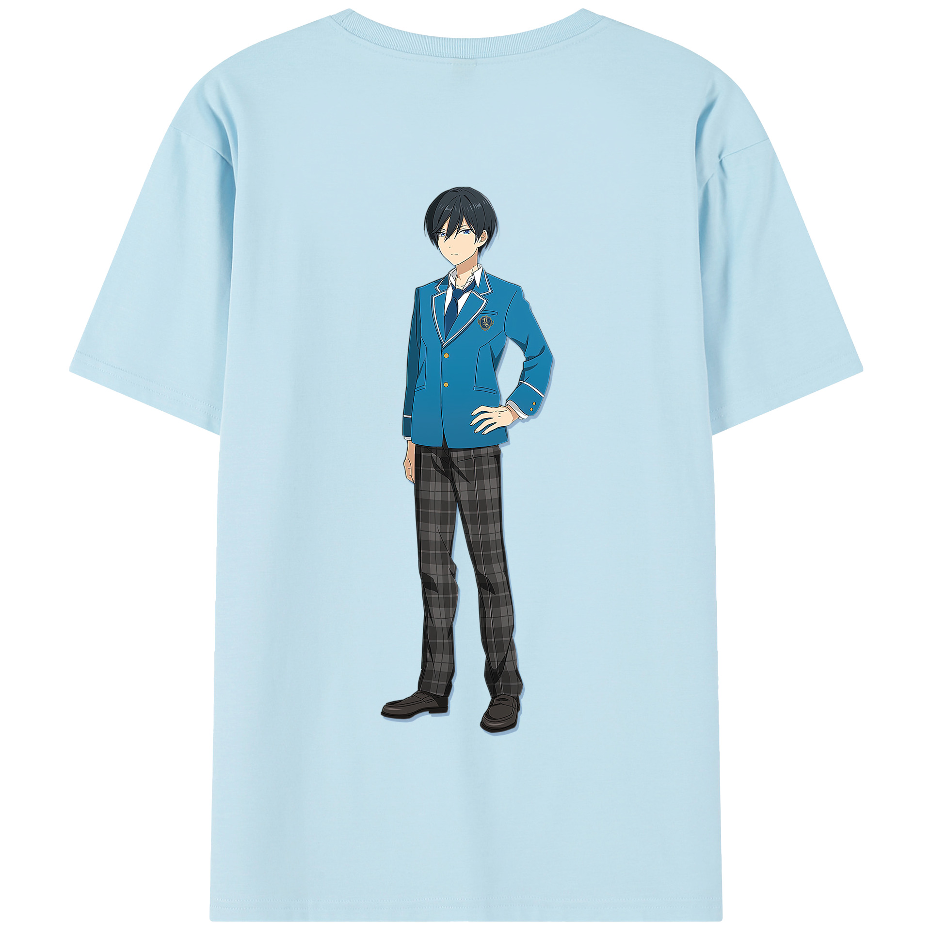 （画像用） あんさんぶるスターズ! Ensemble Stars 綿100％半袖Tシャツ（背面プリント）